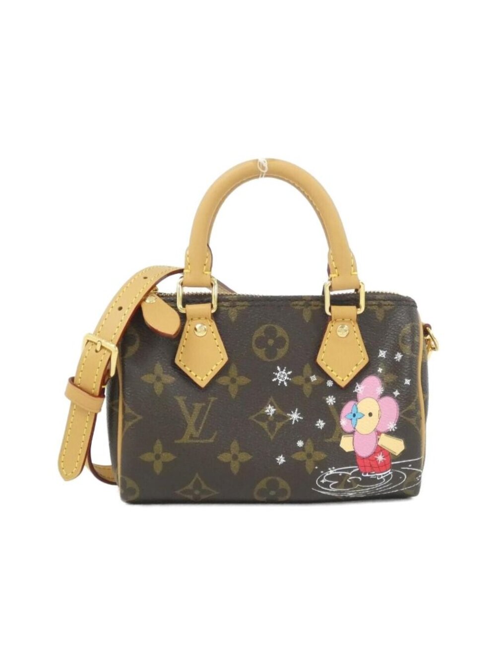 Louis Vuitton Monogram Nano Speedy Boston Bag